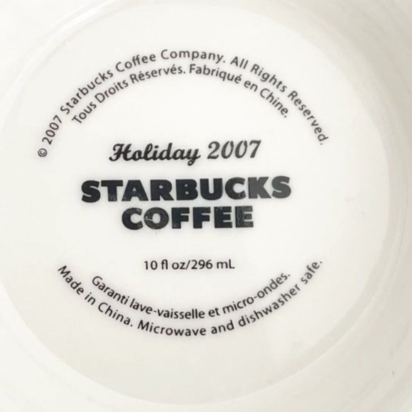 Starbucks 2007 Holiday Jolly Candy Cane Mug - Picture 6 of 6